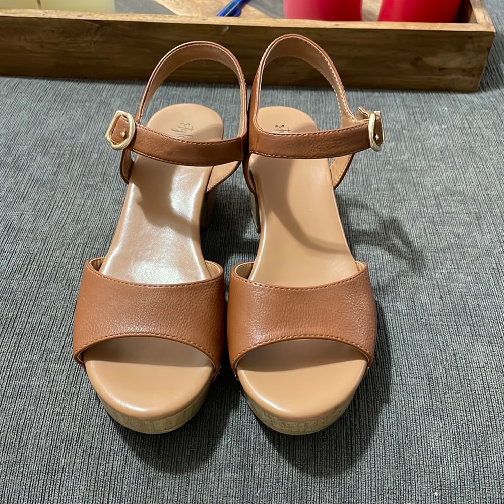Brown Sandals with Heel
